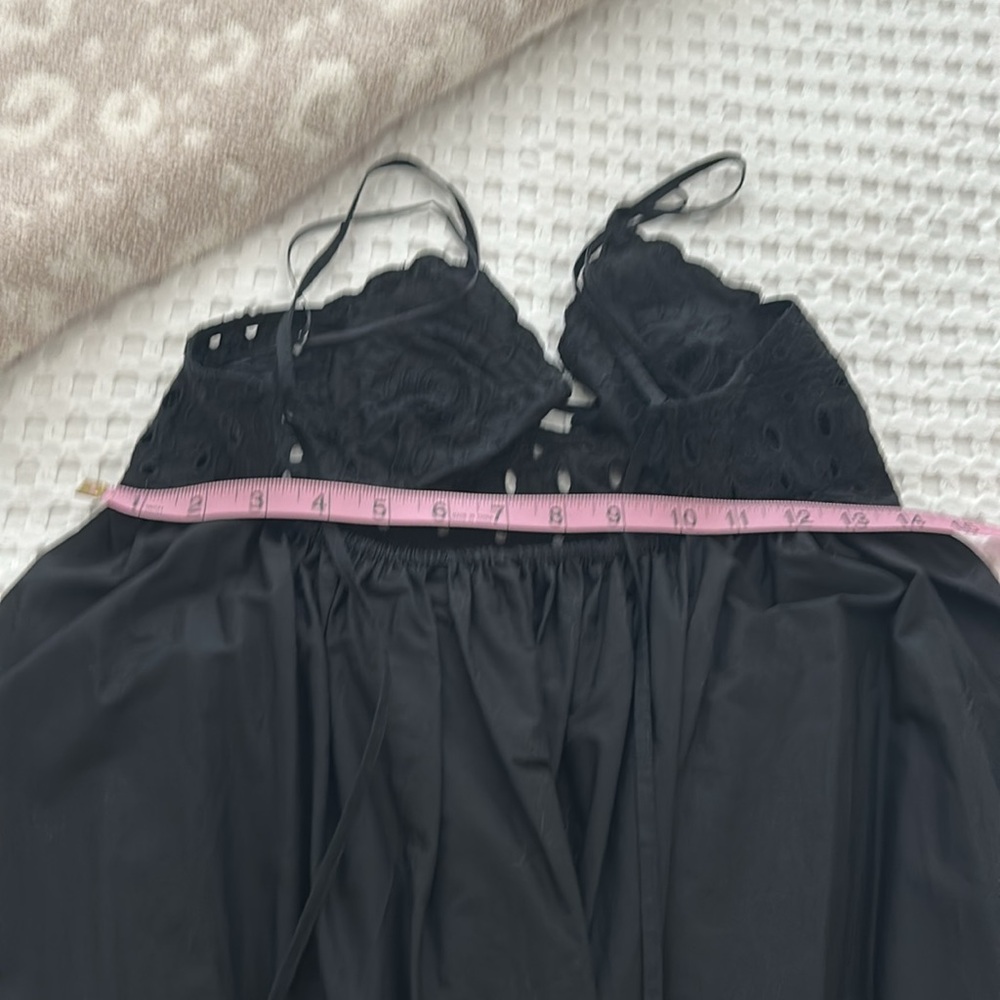 Zara perfarated poplin maxi dress. Size S NWT - Picture 6 of 8